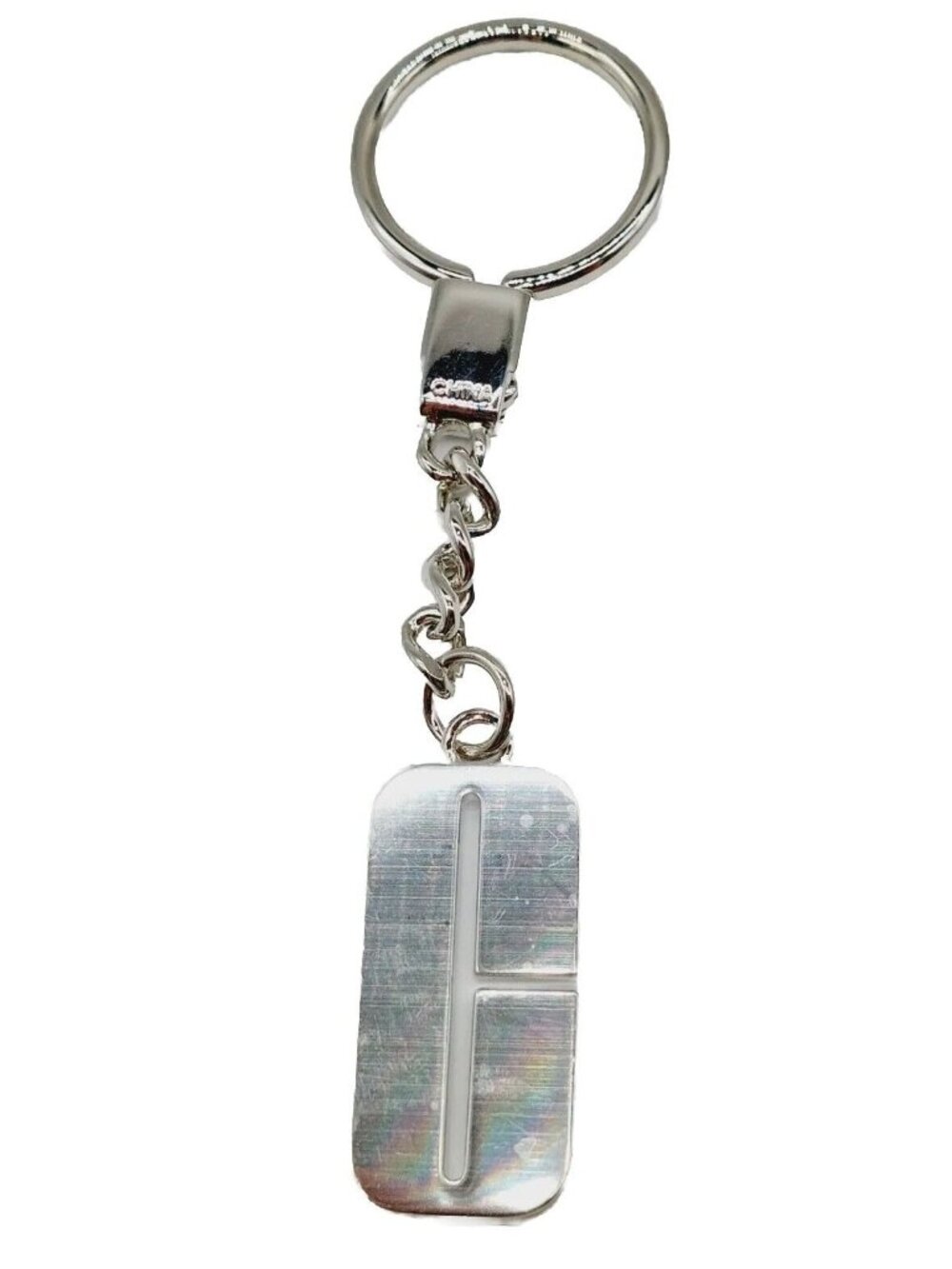 Clinique Keychain Letter C in Silver Tone